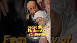 Celebrating St. Anne and St. Joachim The Grandparents of Jesus #StAnneAndStJoachim #HolyFamily