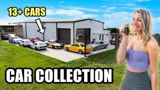 FULL TOUR OF MY CAR COLLECTION AT 23 YEARS OLD