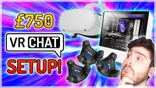 This FULL PC VRchat setup WITH Fullbody costs less than £750  FULL GUIDE