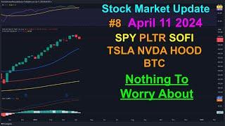 Nothing To Worry About SPY PLTR SOFI TSLA NVDA HOOD BTC  Stock Market Update #8