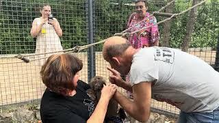 Люська кинулась даже на любимого папу заступаясь за Степку ей показалось что его обижают