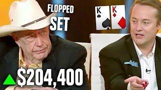 Doyle Brunson SCHOOLS Cocky Businessman For $204400