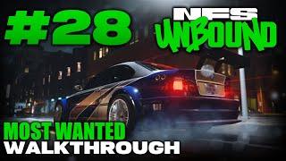 Need for Speed™ Unbound  Walkthrough Part #28 - MOST WANTED 1080p 60FPS