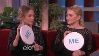 Ashley or Mary-Kate? TheEllenShow rus sub