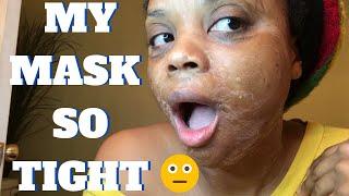 Sea Moss Gel On My Face For Five Days Tell me what you think of my results