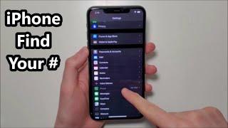 How to Find Your Phone Number iPhone 11