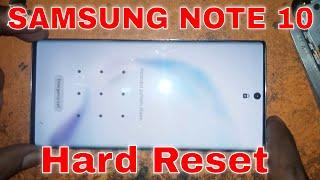ملاحظة سامسونج 10 إعادة تعيين الثابت HARD RESET Samsung Galaxy Note 10 & 10 Plus