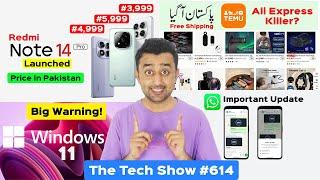 Redmi Note 14 Series is Here Price in Pakistan - Biggest Online Store TEMU in Pakistan - Big ALERT