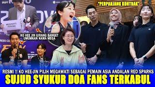  YESS DEAL  Sampai Nangis Terharu - Ko Hee-Jin Resmi Perpanjang Kontrak Megawati Di Red Sparks