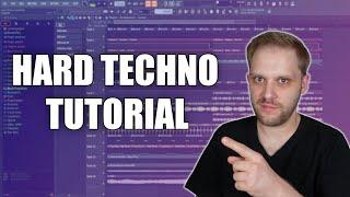 Hard Techno Track produzieren  FL Studio Tutorial