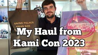 Anime Haul from Kami Con 2023  Art Figures and more