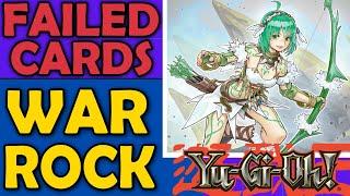 War Rocks- Failed Cards Archetypes and Sometimes Mechanics in Yu-Gi-Oh