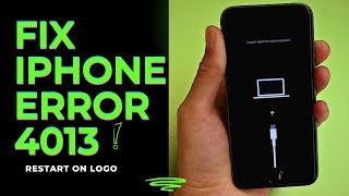 Fix Error 4013 in iPhoneitunes ErrorRestart Mode