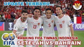 Ranking FIFA Timnas Indonesia TerbaruHasil Timnas Indonesia vs Bahrain Kualifikasi Piala Dunia 2026