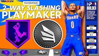 The Most Versatile Build in NBA 2K24 2-Way Slashing Playmaker How to Make Upgrade and Use it