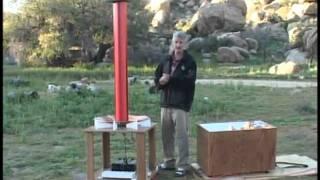 Nick Edwards the Pyramid Man - 5 Million Volt Tesla Coil Charged Pyramid