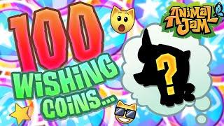 I redeemed 100 WISHING COINS...