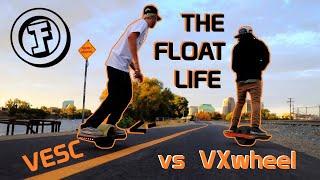 I visited @TheFloatLife in Sacramento CA - Bodhi Jesse and Elijah shredding VXwheel