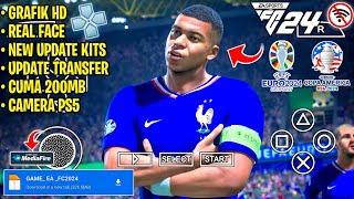 Game EA Sports FC 24 PPSSPP Lite 200MB Camera PS5 New Update Transfer & Kits 2425 Best Graphics