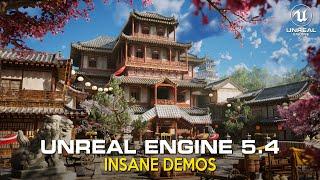 Unreal Engine 5.4 looks like REAL LIFE  Photorealistic Graphics Tech Demos 2024