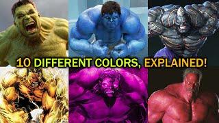 HULKS of Every Color Explained in 4 Minutes