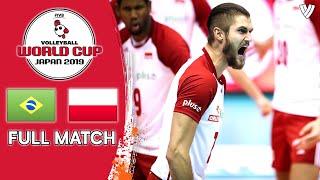 Brazil  Poland - Full Match  Men’s Volleyball World Cup 2019