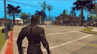 pov youre BLACK PANTHER in GTA San Andreas