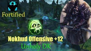 Death Knight Unholy  The Nokhud Offensive +12  POV  Dragonflight Season 4 PTR