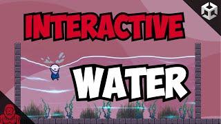 Create Interactive 2D Water From Scratch Unity Tutorial