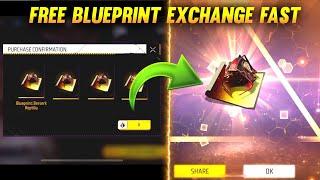 NEW GLITCH FREE FIRE EXCHANGE FREE BLUEPRINT ONLY 0% PLAYER KNOW ABOUT THIS