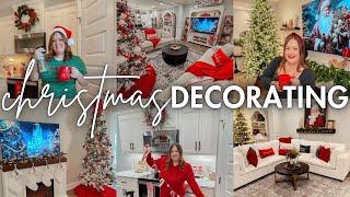 CHRISTMAS IN JULY  NO TALKING  WHOLE HOUSE DECORATING FOR CHRISTMAS  CHRISTMAS DECORATIONS 2024