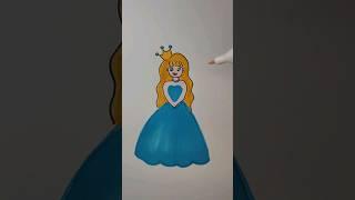 easy rules to draw a princess