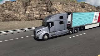 American Truck Simulator - VOLVO VNL 2018 - Revamped Dynamic Suspension Test