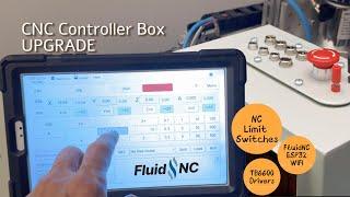 CNC Controller Box Upgrade from GRBL to FluidNC - DIY