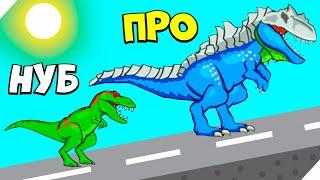 ДИНОЗАВР РЕКС РАЗРУШАЕТ ГОРОД Jurassic Dinosaur City Rampage