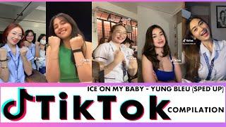 ICE ON MY BABY - YUNG BLEU SPED UP TIKTOK COMPILATION  50 5O NEW TIKTOK TREND  TIKTOK 2023