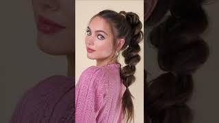 How to VIRAL Faux Braided Ponytail 