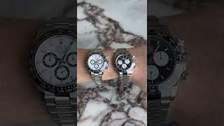 Power duo. Are you picking the Rolex Le Mans or Panda Daytona? #wristcheck #rolex #daytona