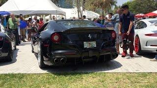 Ferrari  F12 ADV.1 Revving with Capristo Exhaust and Fabspeed cat bypass