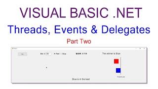 Advanced VB.NET Programming – Threads Events and Delegates Part 2