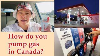 How to Fill Gas in Canada  How to Pay for Gas at the Pump  Self Serve