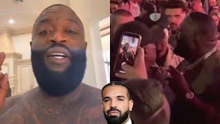 Rick Ross SPEAKS OUT On Being JUMPED By Drake Fans In Canada “NOBODY HIT ME BUSTER WAS..