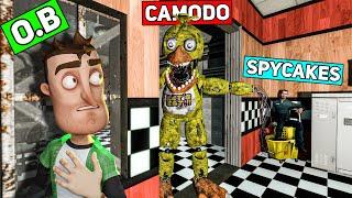 Hide and Seek in a HUGE FNAF Pizzeria? - Garrys Mod Slashers