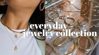 MY EVERYDAY JEWELRY COLLECTION  the BEST etsy jewelry shops  dainty gold filled jewelry collection