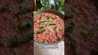 Risotto rosa agli asparagi  Un primo piatto perfetto per il pranzo di Pasqua 