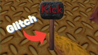 How to glitch into the moderator vents in monkeys place... I used the kick hammer