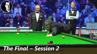 Full of drama Doherty  Ronnie OSullivan vs Neil Robertson  2021 Grand Prix Final S2