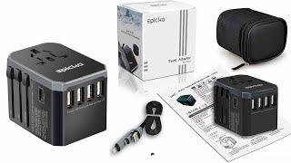 EPICKA  TA 105 Universal Travel Adapter Unboxing & Hands On