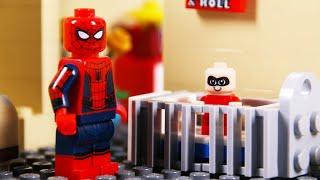 LEGO Spider-man Babysitter STOP MOTION LEGO Spiderman Baby Fail  LEGO Marvel  Billy Bricks