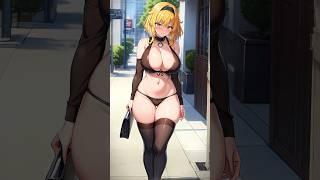 Roxanne Edit 4K  Isekai Meikyuu de Harem wo Dakimakura  #shorts #youtubeshorts #shortsvideo